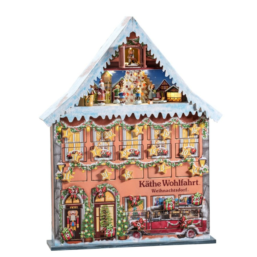 Deco Käthe Wohlfahrt Advent Calendar House "Weihnachtsdorf