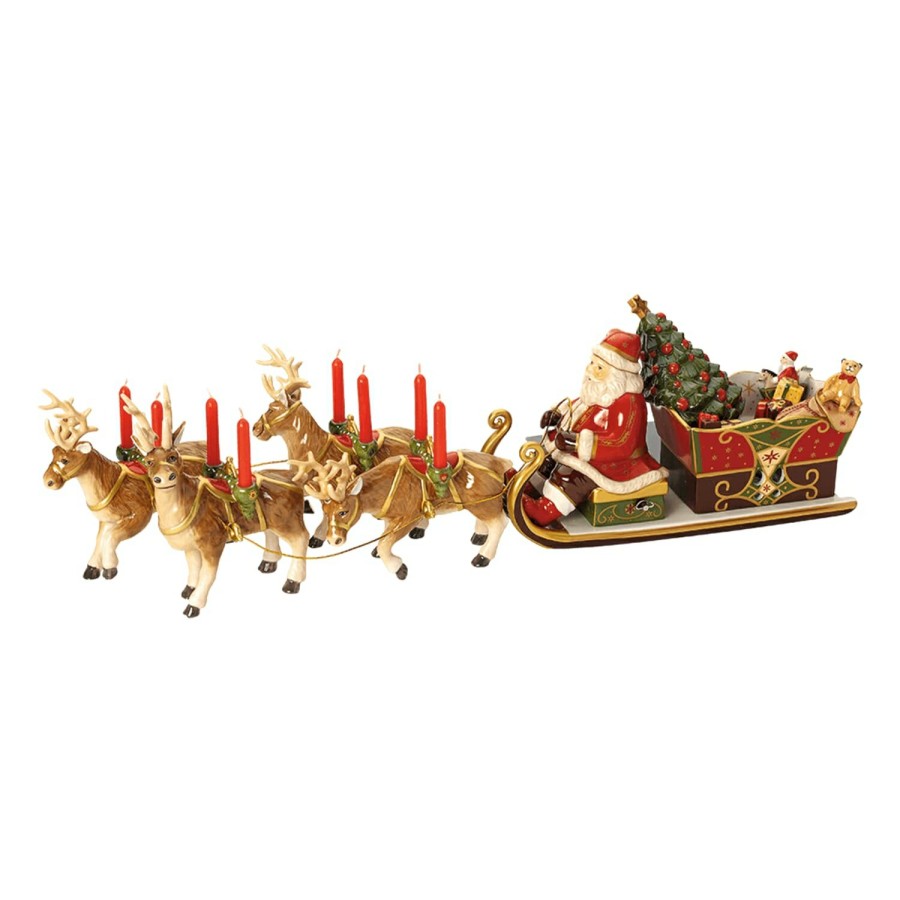 Deco Villeroy & Boch  | Christmas Toys Memory Santas Sleigh Ride